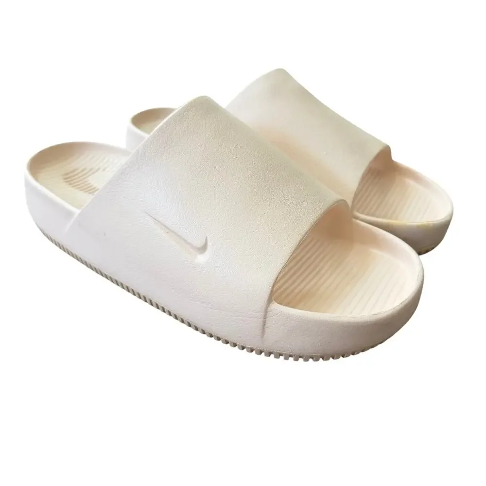 Nike Calm Slides Guava Ice Foam Slip‑On Sandals Men’s 9 / Women’s 10